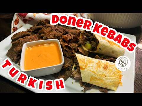 Juicy Viral Doner Kebab Recipe | Better Than Takeout! by What A Recipe