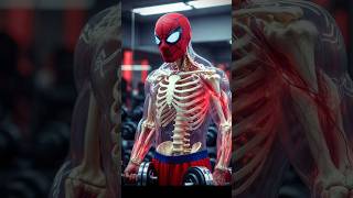 Spider-Man’s 90 Day Transformation Shocked Everyone | #spiderman #hulk #shorts #gym