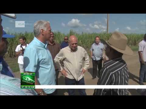 Cuba: Díaz-Canel recorrió Guáimaro, Sibanicú y Jimaguayú