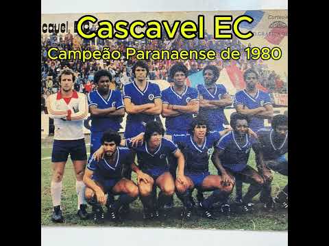 Cascavel EC - Campeão Paranaense de 1980