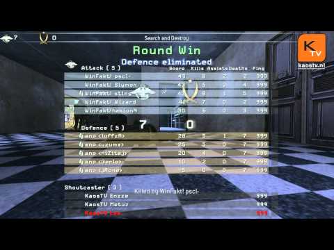 WinFakt! vs A New Project - CyberGamer COD4 Promod