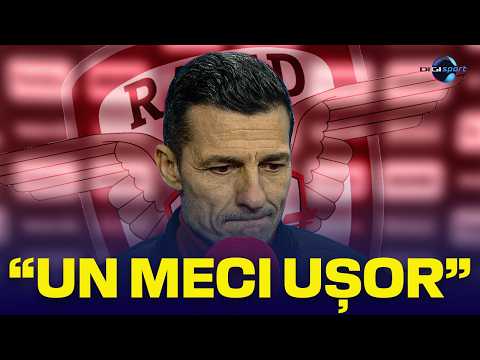 Ironia lui Costel Gâlcă, după eșecul Rapidului cu Farul: ”Un meci ușor, ca toate celelalte”