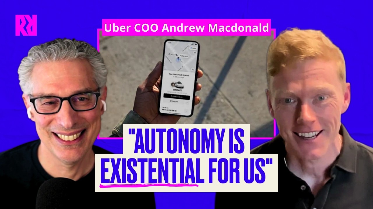 Uber’s swerve on gas prices, hotels & a driverless future (COO Andrew Macdonald) | Rapid Response - YouTube
