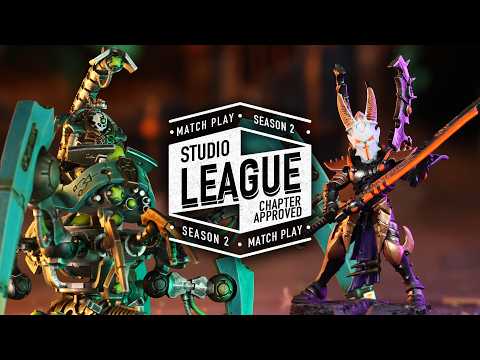 Necrons vs Drukhari | Studio League Season 2 - Game 16