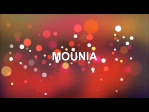 ALLES GUTE ZUM GEBURTSTAG MOUNIA