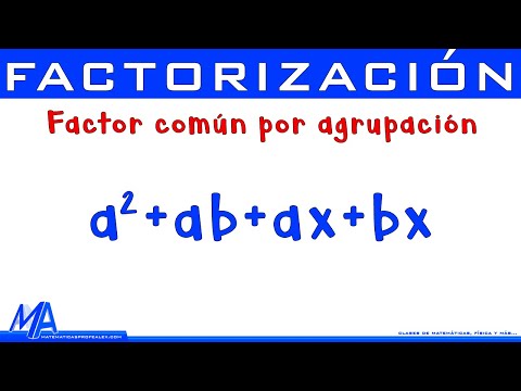Common Factor by Grouping Terms Example 1 | Factoring
