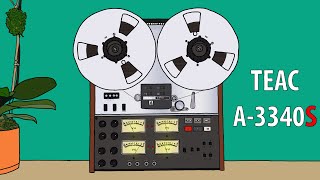 Video thumbnail for Teac Reel to reel tape Recorder A3340- HOW TO 4 TRACK Multitrack by Frank Olson Twins