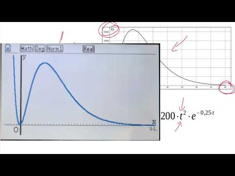 NRW Abituraufgabe 2020 - Prüfungsteil mit Hilfsmittel - Mathe - Grundkurs - Exponentialfunktion