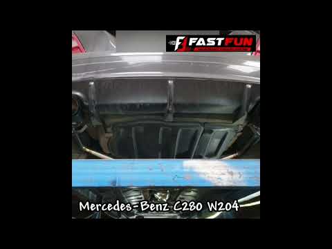 Mercedes-Benz C280 W204 V6 Engine Valvetronic Exhaust System - Fullsystem Exhaust | Fastfun Exhaust.