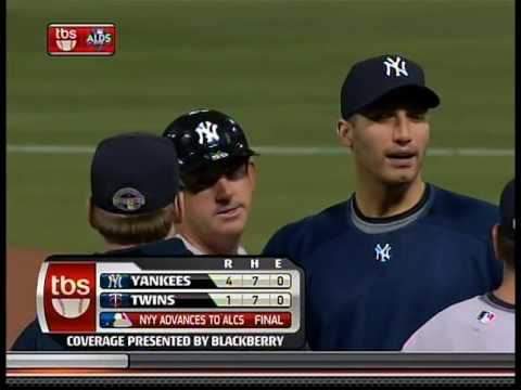 Yankees win 2009 ALDS vs. Twins (SD)