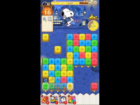 Snoopy Puzzle Journey Night Mode Level 92 - NO BOOSTERS 🐶🧩🧳 | SKILLGAMING ✔️