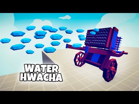 WATER HWACHA vs EVERY FACTION | TABS Totally Accurate Battle Simulator