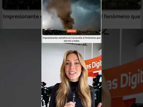 Impresionante remolino en Carcarañá: el fenómeno que alarmó a todos