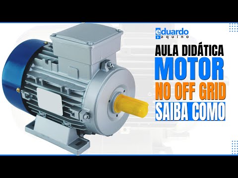 Como Ligar MOTOR TRIFÁSICO na Energia Solar Monofásica