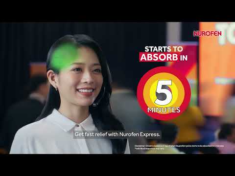 Nurofen Express, UK’s No. 1 pain and fever relief