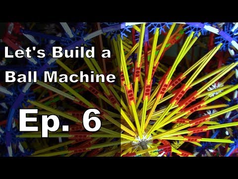 Let's Build a Knex Ball Machine - Ep 6 - Ferris Wheels