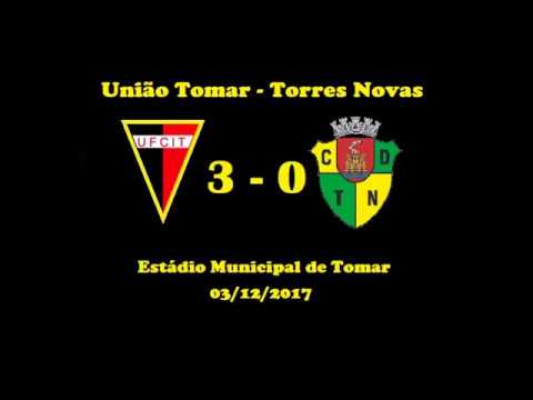 União Tomar 3 - 0 Torres Novas - Golos