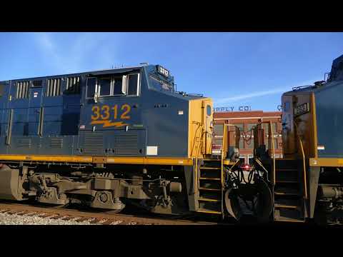 Amtrak and CSX in Rocky Mount