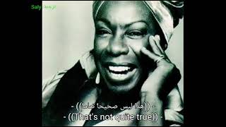 Nina Simone - Isn&#39;t it a Pity (Lyrics) مترجمة نينا سيمون - أليس من المؤسف