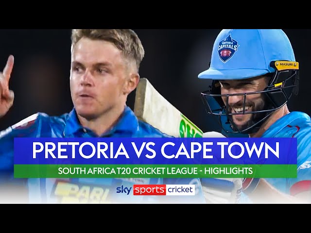 DOWN TO THE FINAL CURRAN BALL! 🤯 | Pretoria Capitals vs MI Cape Town | SA20 Highlights