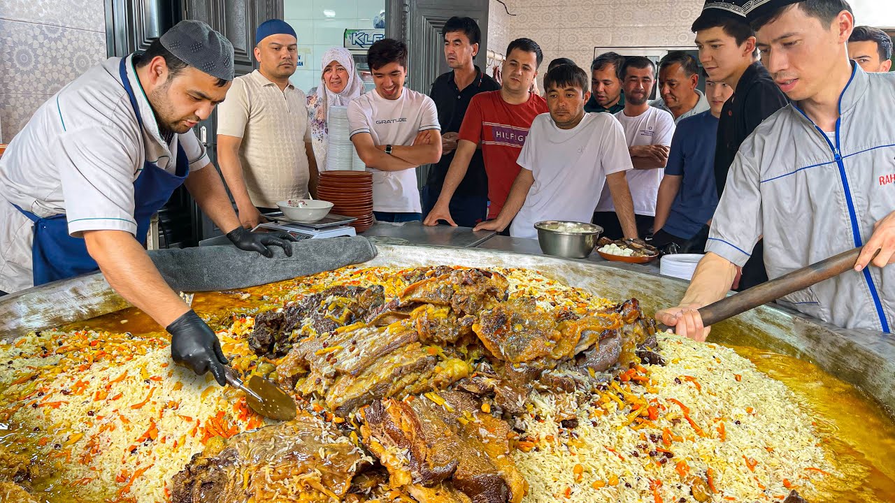100 kg FINISHED in 39 Minutes | POPULAR and NATIONAL FOOD. Uzbek cuisine