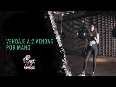 WBC Boxing Tutorials: Vendaje a 2 vendas por mano