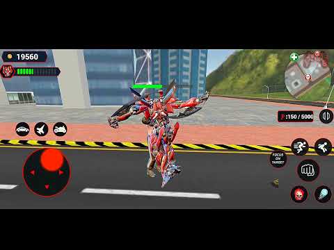 Grand Robot Bike Transform City Attack 21 #2 - Superhero Robot Game Studio - Android Gameplay