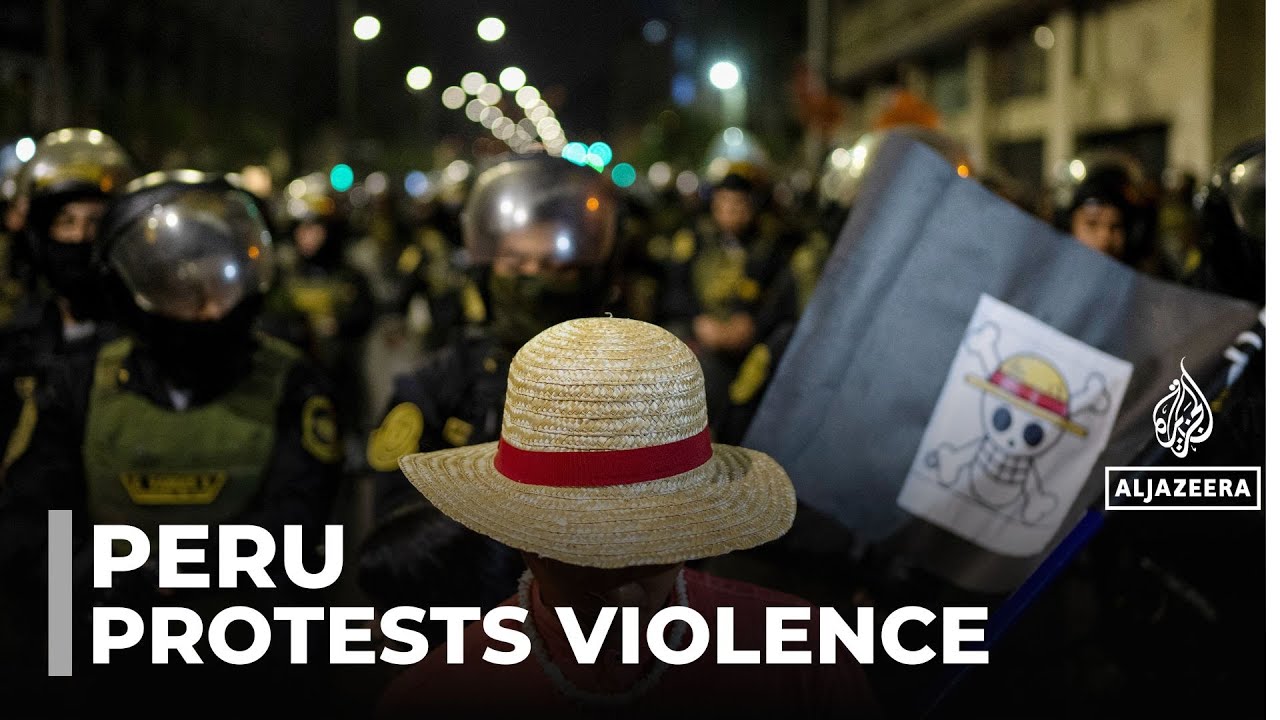 Gen-Z protest in Peru: Students demand justice for men killed in 2020