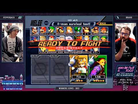 GA Melee Arcadian - Pools - Pepperjack vs Bravo - Who the F%!K is ___ TOO?