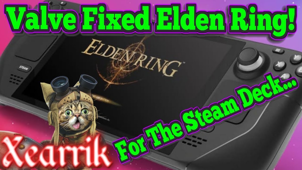 Valve Fixed The Elden Ring Stutter On Steam Deck | Fix Elden Ring FromSoftware!