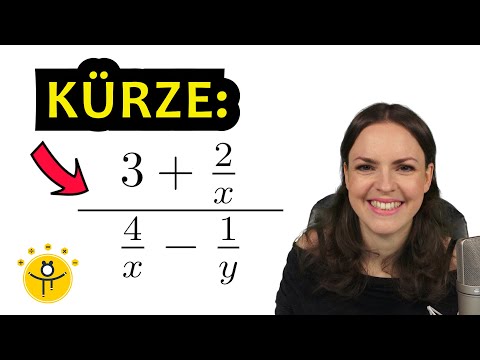 DOPPELBRÜCHE kürzen – Doppelbruch auflösen mit Variablen, Summe