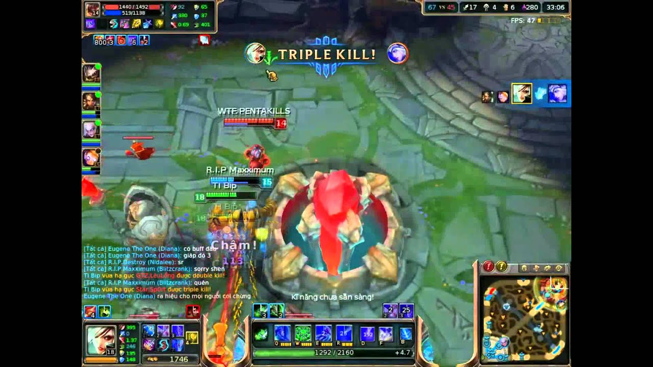 Liên Minh Huyền Thoại: Highlight Riven Việt Nam ^^