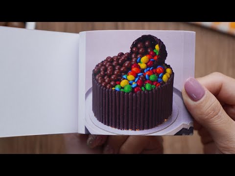 Chocolate Cake Decorating by M&M & KITKAT