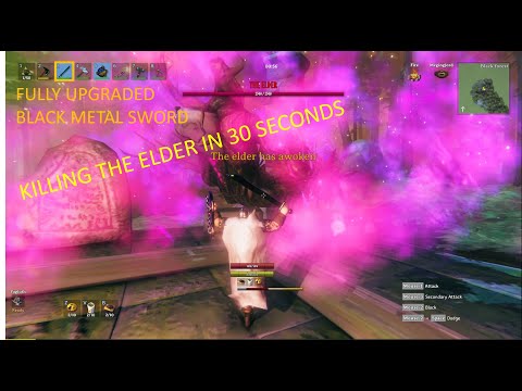 Valheim - Killing The Elder in 30 Seconds SUPER EASY!!