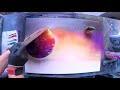SPACE SUNSET - SPRAY PAINT ART by Skech