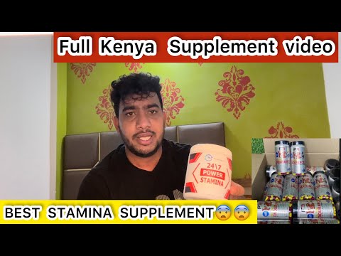 RUNNING STAMINA SUPPLEMENT 🥵| KENYAN RUNNER SECRET