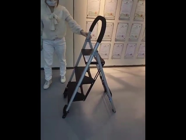 سلم مدمج مع عربه متعدد القياسات