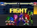 Mugen 1 0 Sonic Me Manic Me And Sonia Me Vs Manic CPU Psylocke CPU And Reptile CPU