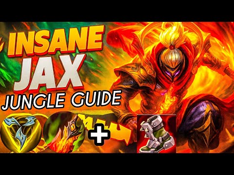 This Jax Jungle Guide is a True Life Saver #leagueoflegends #jax 