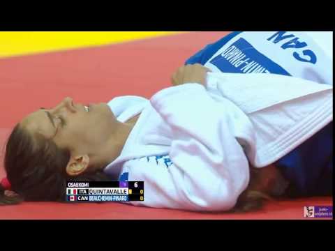 Judo 2015 Grand Slam Tyumen: Quintavalle (ITA) - Beauchemin-Pinard (CAN) [-57kg] bronze