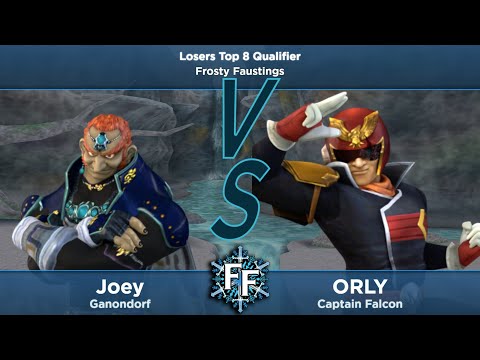 Frosty Faustings XVI Losers Top 8 Qualifier - Joey (Ganondorf) Vs. ORLY (Captain Falcon)