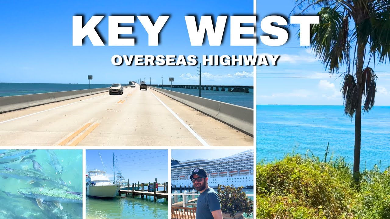 OVERSEAS HIGHWAY: COMO É A ESTRADA QUE LIGA MIAMI ATÉ KEY WEST? O PONTO MAIS AO SUL DOS EUA!