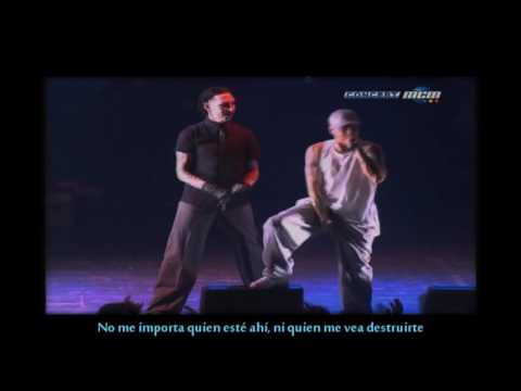 Marilyn Manson ft Eminem - The Way I Am subtitulado al español [Live, España-Barcelona]