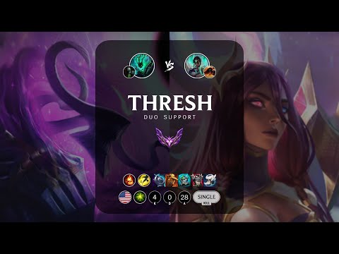 Thresh Support vs Karma - NA Master Patch 13.7