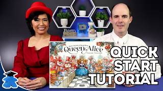 Queen Alice - Start Playing in 13 minutes - Concise Board Game Tutorial