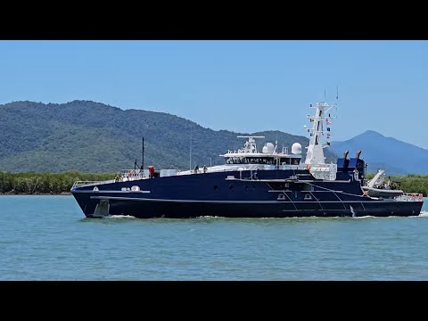 Thumbnail for CAPE INSCRIPTION CAIRNS NAVY SHIP 🚢 4K Carnival Splendour GIANT CRUISE SHIP
