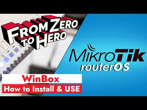 How to Install and USE Winbox for MikroTik with FREE DOWNLOAD LINK - Part 1