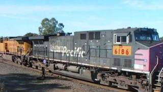 preview picture of video 'Railfanning Oroville, California: September 6, 2009 | PART ONE'