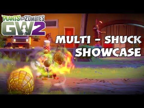 MULTI-SHUCK SHOWCASE!! Plants vs Zombies Garden Warfare 2