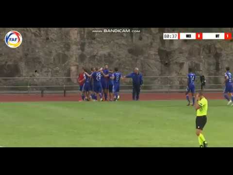 UE Engordany vs Dinamo Tbilisi 0-1 Goal